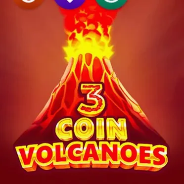 Machine à sous 3 Coin Volcanoes de 3Oaks chez Slot Lair