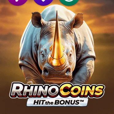 Machine à sous Rhino Coins Hit the Bonus de Playson chez Slot Lair